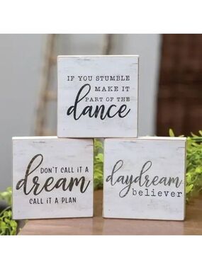 ($15) Daydream Believer Block Set